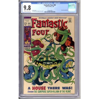 Fantastic Four #88 CGC 9.8 (OW-W) *4180042009*