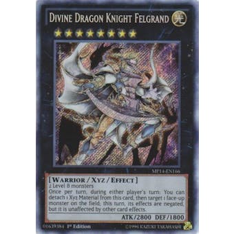 Yu-Gi-Oh Collectible Tins 1st Edition Single Divine Dragon Knight Felgrand Secret Rare