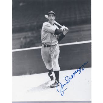 Joe DiMaggio Autographed New York Yankees 8X10 Photograph (JSA)