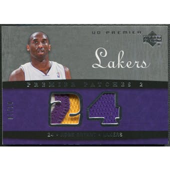 2007/08 Upper Deck Premier #KB Kobe Bryant Patches Dual Silver Patch #07/24