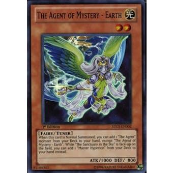 Yu-Gi-Oh SD Lost Sanctuary Single The Agent of Mystery - Earth Super Rare 3x