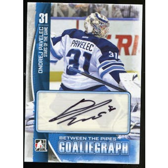 2013-14 In the Game Between the Pipes Autographs #AOP Ondrej Pavelec Autograph
