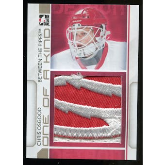 2013-14 In the Game Between the Pipes One of a Kind Memorabilia #OOAK57 Chris Osgood 1/1