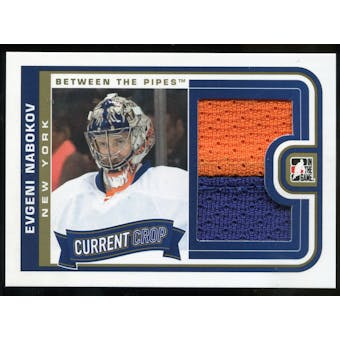 2013-14 In the Game Between the Pipes Current Crop Jerseys Gold #CC09 Evgeni Nabokov /10