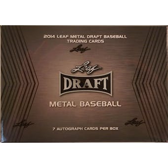 2014 Leaf Metal Baseball Hobby Box