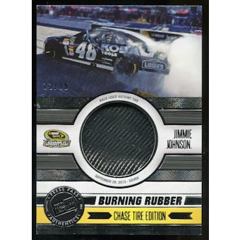2014 Press Pass Burning Rubber Chase Edition Silver #BRCJJ2 Jimmie Johnson 22/99