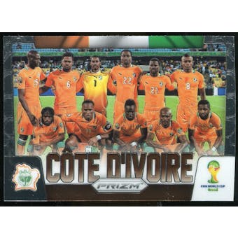 2014 Panini Prizm World Cup Team Photos #11 Cote d'Ivoire