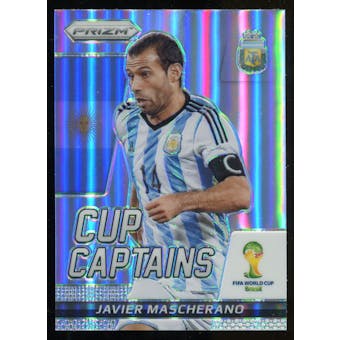 2014 Panini Prizm World Cup Cup Captains Prizms #16 Javier Mascherano