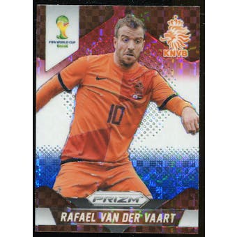 2014 Panini Prizm World Cup Prizms Red White and Blue #32 Rafael van der Vaart