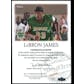 2011/12 Fleer Retro Autographics 1997-98 #LJ LeBron James Autograph