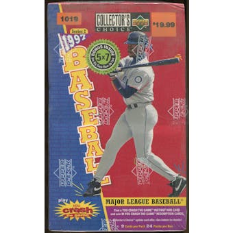 1997 Upper Deck Collector's Choice Series 2 Baseball Blaster Box