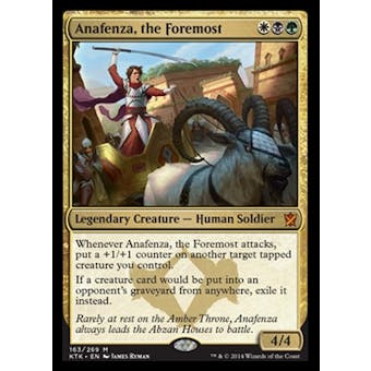 Magic the Gathering Khans of Tarkir Single Anafenza, the Foremost NEAR MINT (NM)