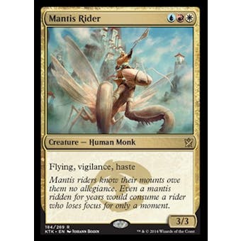 Magic the Gathering Khans of Tarkir Single Mantis Rider NEAR MINT (NM)