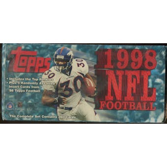 1998 Topps Football Retail Factory Set (Box)