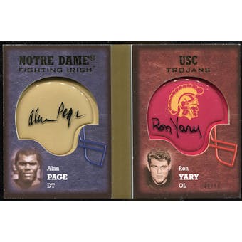 2011 Upper Deck Sweet Spot Rivalries Dual Autographs #RPY Ron Yary/Alan Page Autograph /99