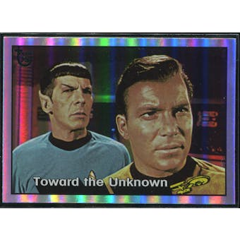 2013 Topps 75th Anniversary Rainbow Foil #65 Star Trek
