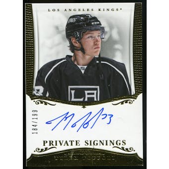 2013-14 Panini Private Signings #PSTT Tyler Toffoli T Autograph 184/199