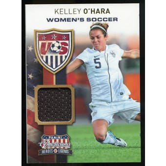 2012 Panini Americana Heroes and Legends US Women's Soccer Materials #13 Kelley O'Hara /199