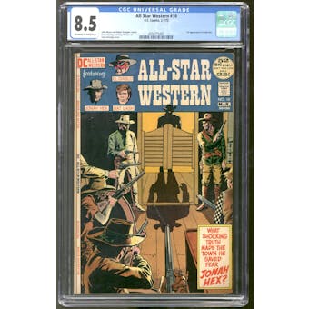 All Star Western #10 CGC 8.5 (OW-W) *4204271001*