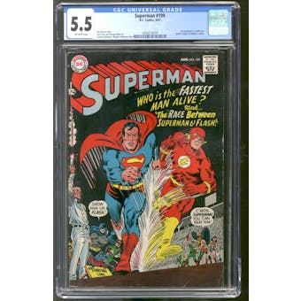 Superman #199 CGC 5.5 (OW) *4204272019*