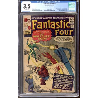 Fantastic Four #20 CGC 3.5 (OW) *4204273003*