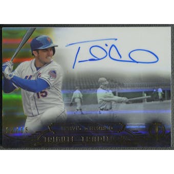2014 Topps Tribute #TTTD Travis d'Arnaud Tribute Traditions Gold Auto #12/15