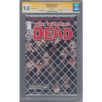 Walking Dead #78 Convention Edition CGC 9.8 (Kirkman) Signature Series *1064010017*