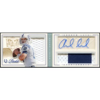 2012 Panini Playbook Gold #178 Andrew Luck RC Jersey Patch Autograph 43/49