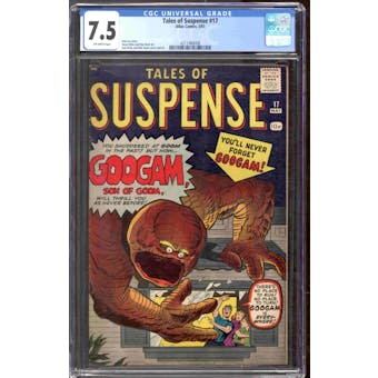 Tales of Suspense #17 CGC 7.5 (OW) *4211480008*