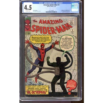Amazing Spider-Man #3 CGC 4.5 (OW) *4211979001* 1st Doctor Octopus
