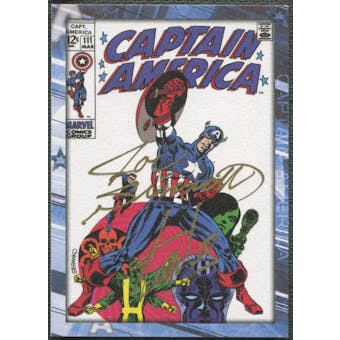 2014 Captain America The Winter Soldier Comic #CALS Joe Sinnott & Stan Lee Auto