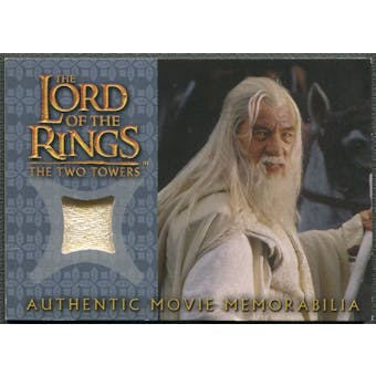 2003 Lord of the Rings The Two Towers Update #NNO Gandalf's Silk Shirt Memorabilia