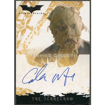 2005 Batman Begins Movie #1 Cillian Murphy as The Scarecrow Auto
