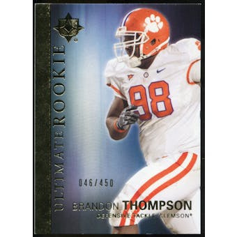 2012 Upper Deck Ultimate Collection #7 Brandon Thompson /450