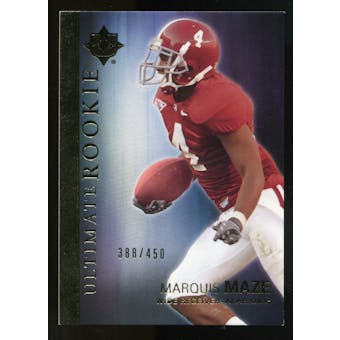 2012 Upper Deck Ultimate Collection #40 Marquis Maze /450