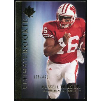2012 Upper Deck Ultimate Collection #53 Russell Wilson /450