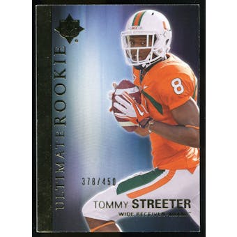 2012 Upper Deck Ultimate Collection #58 Tommy Streeter /450