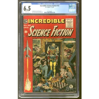 Incredible Science Fiction #32 CGC 6.5 (OW) *4215024001*