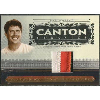 2006 Playoff National Treasures #9 Dan Marino Canton Classics Materials Patch #01/25