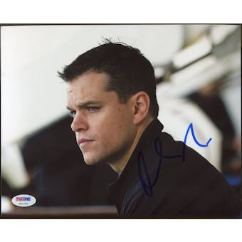 Matt Damon Auto Autographed Signed 8x10 PSA DNA