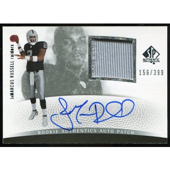 2007 Upper Deck SP Authentic #292 JaMarcus Russell Rookie Patch Autograph /399