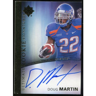 2012 Upper Deck Ultimate Collection Rookie Autographs #7 Doug Martin Autograph