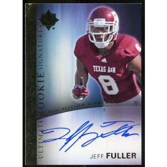 2012 Upper Deck Ultimate Collection Rookie Autographs #11 Jeff Fuller Autograph