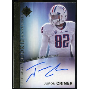2012 Upper Deck Ultimate Collection Rookie Autographs #12 Juron Criner Autograph