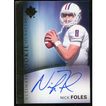 2012 Upper Deck Ultimate Collection Rookie Autographs #16 Nick Foles Autograph