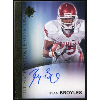 2012 Upper Deck Ultimate Collection Rookie Autographs #19 Ryan Broyles Autograph