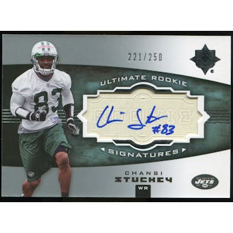 2007 Upper Deck Ultimate Collection #133 Chansi Stuckey RC Autograph /250