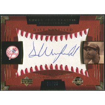 2004 Sweet Spot Classic Signatures #14 Dave Winfield Blue Auto #18/35