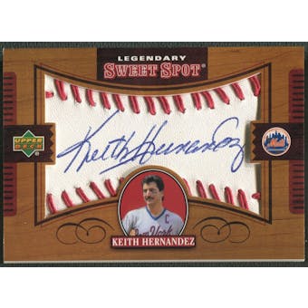 2002 Sweet Spot #KH Keith Hernandez Legendary Signatures Auto