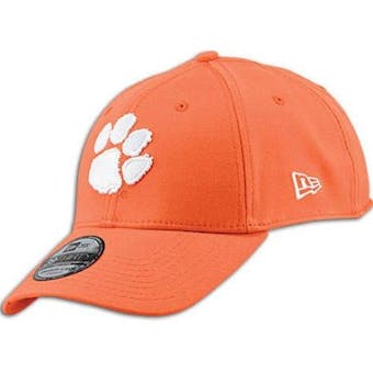 Clemson Tigers New Era 39Thirty Team Classic Orange Flex Fit Hat